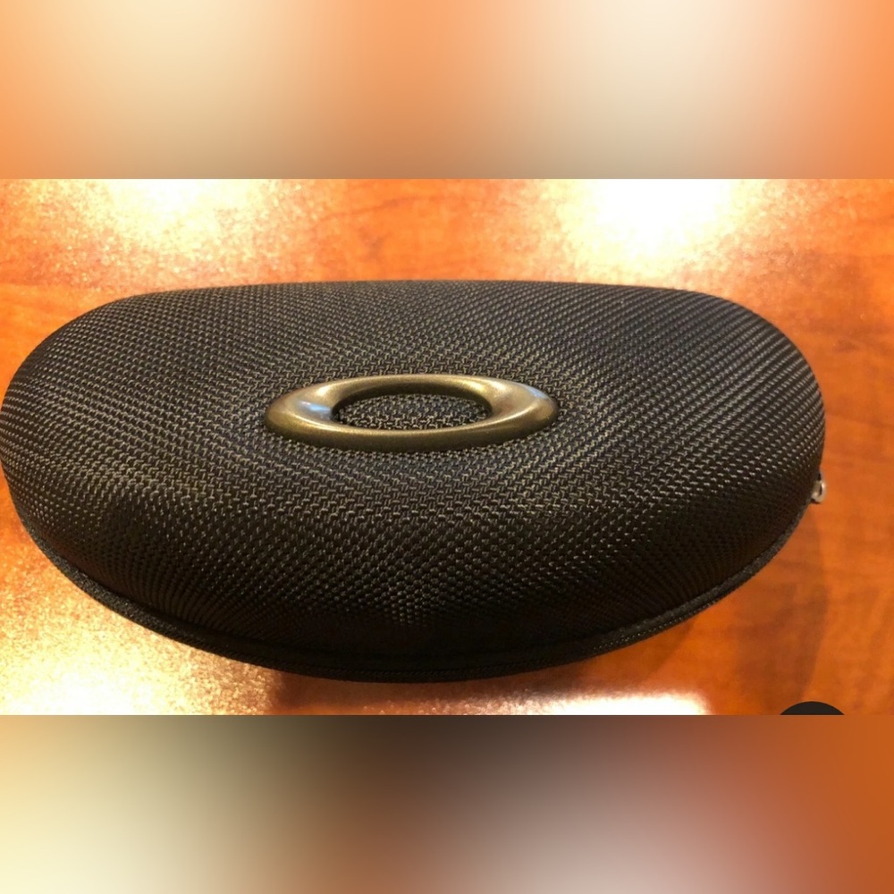 OAKLEY FLAK JACKET 2.0 SOFT VAULT SUNGLASSES CASE BLACK HARD EUC